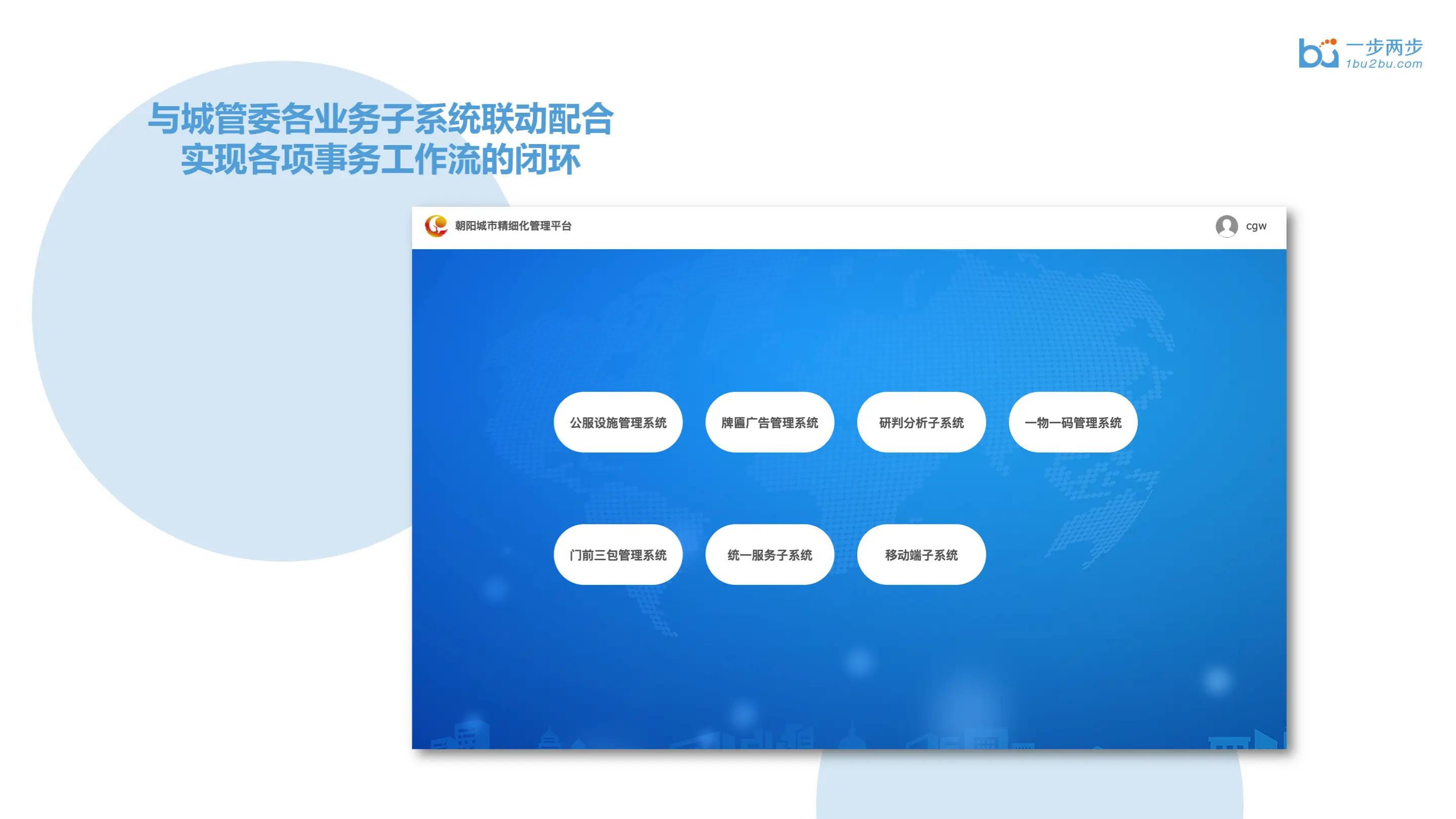 一码共治城市精细化管理平台